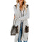 Img 4 - Women Europe Loose Solid Colored Sweater Cardigan Mid-Length