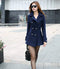 Img 2 - Korean Slim Look Women Woolen Coat Mid-Length Wool