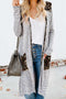 IMG 156 of Women Europe Loose Solid Colored Sweater Cardigan Mid-Length Outerwear