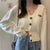 Img 1 - Cardigan Women Vintage Hong Kong Loose Japanese Sweater