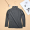 Img 10 - Slimming Korean Casual Elegant Long Sleeved Solid Colored Shirt Sweater
