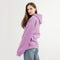 Trendy Women Solid Colored Casual Hooded Sweatshirt Outerwear