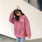 Img 1 - Tops Printed Women Thick Round-Neck Loose All-Matching Casual Korean INS Sweatshirt