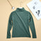 Img 7 - Slimming Korean Casual Elegant Long Sleeved Solid Colored Shirt Sweater