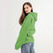 IMG 121 of Trendy Women Solid Colored Casual Hooded Sweatshirt Outerwear