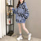 Mid-Length Thick Hooded Sweatshirt Women Loose Tops ins Outerwear