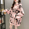 IMG 111 of Mid-Length Thick Hooded Sweatshirt Women Loose Tops ins Outerwear