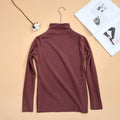Img 6 - Slimming Korean Casual Elegant Long Sleeved Solid Colored Shirt Sweater