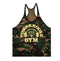 Camo Prints Printed Fitness Tank Top Camouflage Tank Top