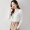 Img 1 - Slimming Half-Height Collar Women Tops Korean Long Sleeved Sweater