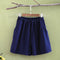 IMG 118 of Art Cotton Blend Casual Pants Culottes Women Elastic Waist Loose All-Matching Shorts