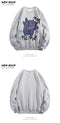 IMG 115 of insThick Sweatshirt Trendy Loose Couple Harajuku Tops Outerwear