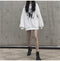 IMG 123 of Thick Sweatshirt Women Korean Loose Mid-Length Vintage Hong Kong Hooded Student Outerwear