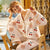 Img 1 - Cotton Pajamas Women Long Sleeved Plus Size Loungewear Sets Outdoor