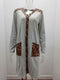 IMG 122 of Women Europe Loose Solid Colored Sweater Cardigan Mid-Length Outerwear