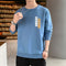 Img 9 - Men Long Sleeved Trendy Loose Handsome All-Matching Student Tops Sweatshirt
