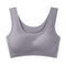 Japan Seamless No Metal Wire Flattering Shockproof Yoga Plus Size Sporty Innerwear Women Tank Top Activewear