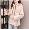 IMG 111 of Thick Sweatshirt Women Korean Hooded Student Tops Outerwear