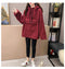 IMG 132 of Thick Sweatshirt Women Korean Hooded Student Tops Outerwear