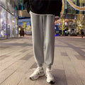 Img 2 - Pants Men Korean Trendy Loose Jogger Casual Long All-Matching Ankle-Length Inner Gray Sporty Pants