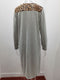 IMG 124 of Women Europe Loose Solid Colored Sweater Cardigan Mid-Length Outerwear