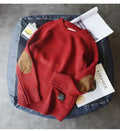 Img 8 - Men Popular Round-Neck Trendy Minimalist  Sweater