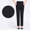 Img 1 - Women Mom Thick High Waist All-Matching Loose Outdoor Casual Pants