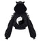 IMG 108 of Black White Kitty Japan Animation Adorable cosplayBare Belly Sweatshirt Women Outerwear