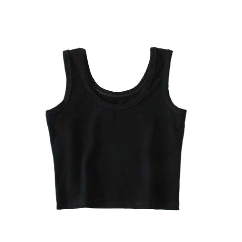 Img 4 - Korean Bare Back Strap Popular White Sporty Tank Top Women Outdoor Short Tops INS Tank Top