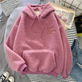 IMG 114 of Thick Sweatshirt Women Student Korean Loose Tops ins Outerwear