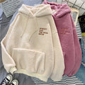 IMG 108 of Thick Sweatshirt Women Student Korean Loose Tops ins Outerwear