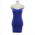 Img 5 - Korea Dongdaemun Stretchable Trendy Fitted Strap Hip Flattering Solid Colored Dress Women Dress