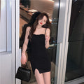 Img 7 - Long Sleeved Sexy Hip Flattering Striped Dress Women Slim Look Dress