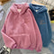 IMG 109 of Thick Sweatshirt Women Student Korean Loose Tops ins Outerwear