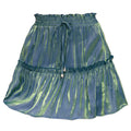 Img 3 - Popular Women Trendy High Waist Elastic Solid Colored A-Line skirt