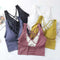 Img 3 - Seamless Bare Back Bra Women No Metal Wire Cross Yoga Sporty Tank Top Bralette