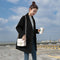 Wool Women Mid-Length Petite Korean Thick Popular Woolen Coat Outerwear