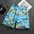 Img 1 - shopeeMen Beach Pants Casual Loose Floral Shorts Quick-Drying Surfing Free Sized Random Color Beachwear