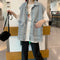 IMG 114 of Denim Vest Women Summer Loose Popular Trendy Outdoor All-Matching Korean Sleeveless Cargo Outerwear
