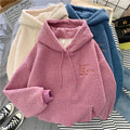 IMG 112 of Thick Sweatshirt Women Student Korean Loose Tops ins Outerwear