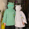 IMG 104 of Thick Trendy Niche Green Hooded Sweatshirt Women ins Korean Loose Slim Look Tops Outerwear