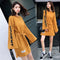 Img 3 - Elegant Dress Short Women Long Sleeved Korean Casual Loose Slim Look Dress
