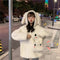 IMG 109 of Sweatshirt Women Korean Loose Student Thick Hooded ins Outerwear