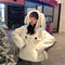IMG 111 of Sweatshirt Women Korean Loose Student Thick Hooded ins Outerwear