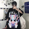 IMG 104 of Japanese Short Sleeve T-Shirt Women Student Loose Black Popular Round-Neck insTops T-Shirt