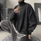 Img 3 - Popular High Collar Men Warm Loose Thick Trendy Hong Kong Student Solid Colored Sweater