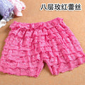 Img 11 - Cake Track Shorts Three Layer Lace Safety Pants Anti-Exposed Outdoor Thin Summer Culottes