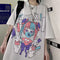 IMG 106 of Japanese Short Sleeve T-Shirt Women Student Loose Black Popular Round-Neck insTops T-Shirt