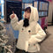 IMG 112 of Sweatshirt Women Korean Loose Student Thick Hooded ins Outerwear