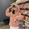 IMG 114 of Sweatshirt Women Korean Loose Student Thick Hooded ins Outerwear